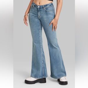 High rise flare wild fable size 10 Jeans
